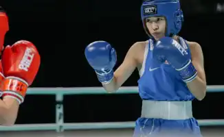 Гульназ Бурибаева чемпионка Азии по боксу, Казахстан - Узбекистан