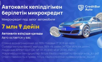 Микрокредит под залог авто: доступность финансов для казахстанцев в условиях экономической нестабильности