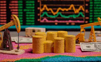 Мировые рынки: доллар теряет позиции, золото сияет, биткоин танцует на месте