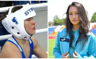 Элина Базарова победила в финале чемпионата Казахстана по боксу