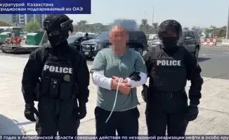 Казахстанца экстрадировали из Дубая за незаконный оборот нефти