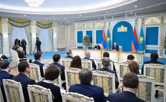 Токаев подчеркнул особую симпатию Казахстана к Армении на брифинге с Пашиняном