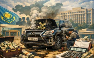 Ремонт люксовых внедорожников: кто платит за комфорт акимов?