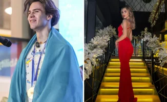 Гимнастка Айслу Мурзагалиева с золотом Олимпиады и медалью Шайдорова