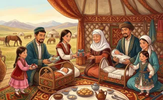 Шөке, байғазы и көрімдік: что означали эти подарки в казахской культуре