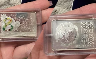 Серебряная монета: 100 тенге превратились в сокровище