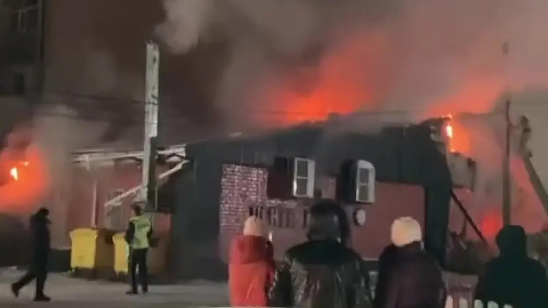 пожар в "Центре плова"