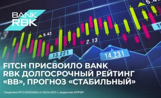 Bank RBK получил рейтинг 'BB' от Fitch: уверенность в будущем