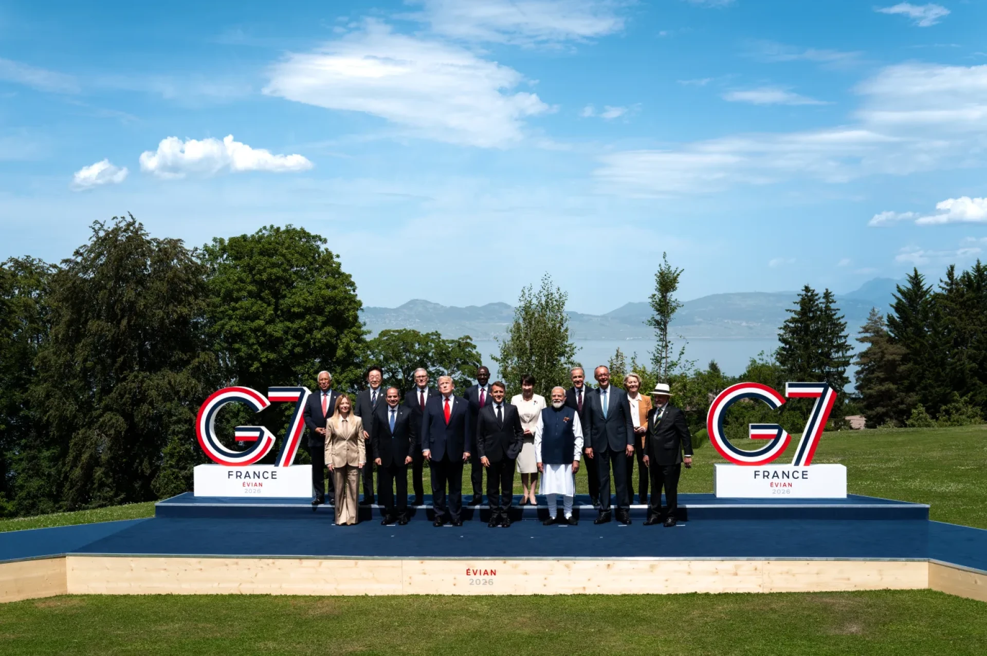 На саммите G7 во Франции